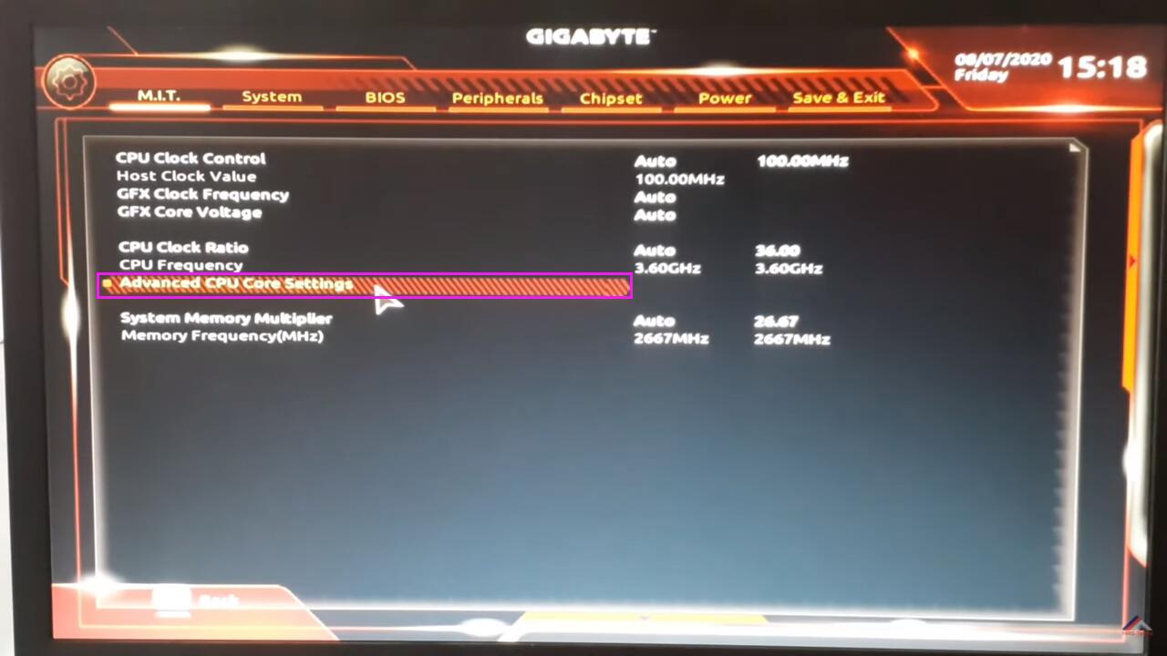 Two ways to save bios settings