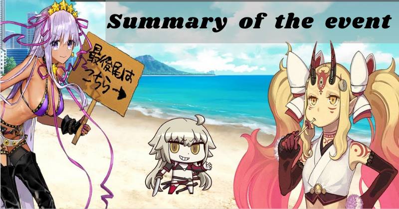 Fate Grand Order Revival Event Servant Summer Festival Lite Ldplayer