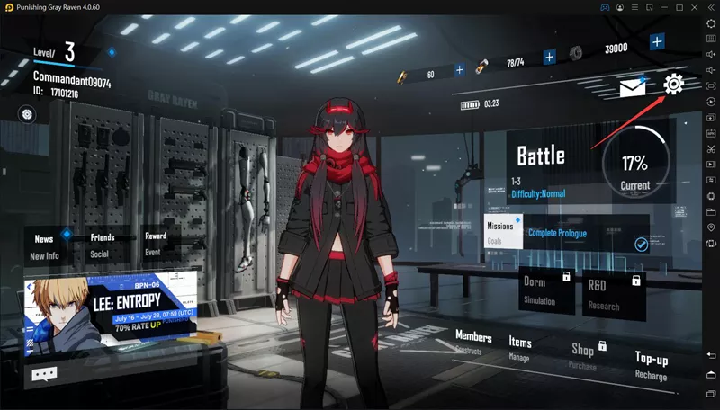 Comment activer 120 FPS pour Punishing: Gray Raven sur PC