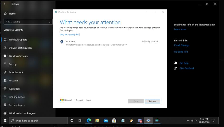 Windows 10升級測試版作業系統提示不支援VirtualBox 解決辦法
